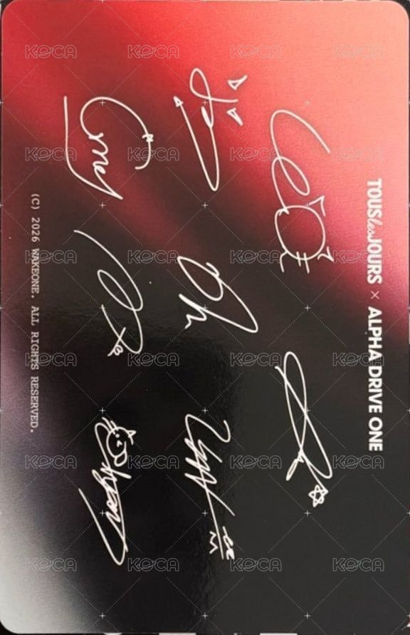 多樂之日 代言卡  背面