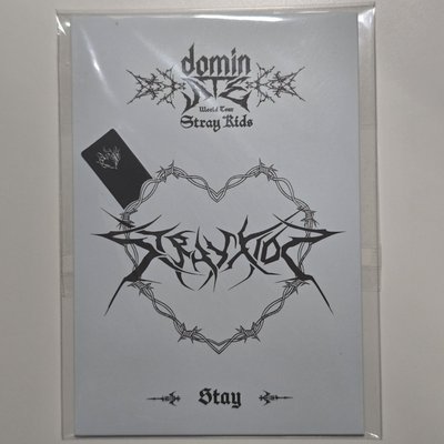 Stray Kids 三巡 dominATE 8/31 STAY ZONE 場限卡(粽卡)🦊I.N 精寅(附原包裝)