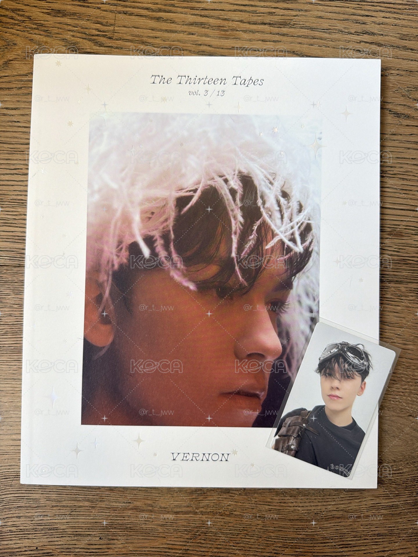 Vernon Black Eye 雜誌含卡