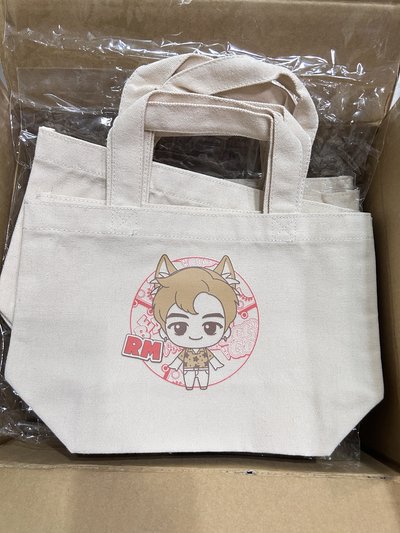 BTS tinytan 帆布袋