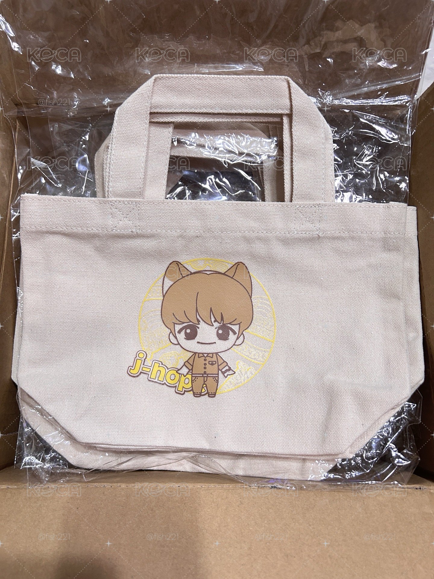 BTS tinytan 帆布袋