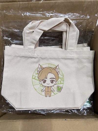 BTS tinytan 帆布袋