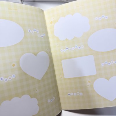 Enhypen 2022咕咕 貼紙夾+筆記本