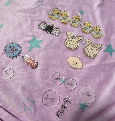 成員自製 鑰匙圈吊飾 