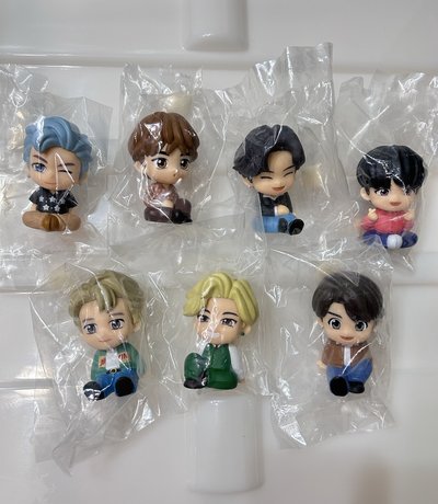 BTS tinytan 盒玩 公仔