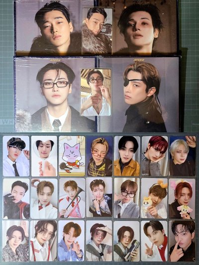 ATEEZ星吃冰卡/單封/特典卡/周邊卡等（請詳閱售物規則、注意事項再下單）