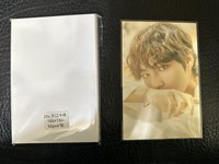 明信片卡膜 20絲 平口 10.4x15.4cm(一般透明）