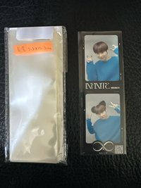 四格照卡膜 平口 5.3x15.3xm 平口 （一般透明）