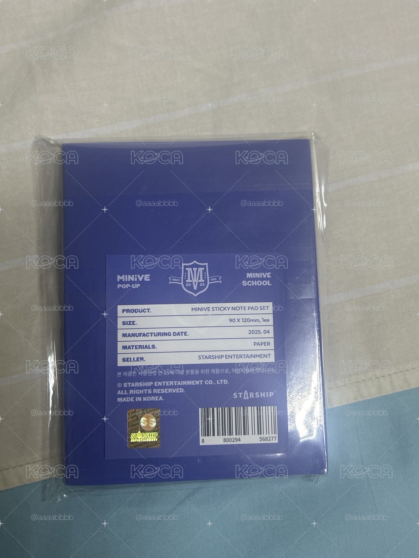 minive便條本