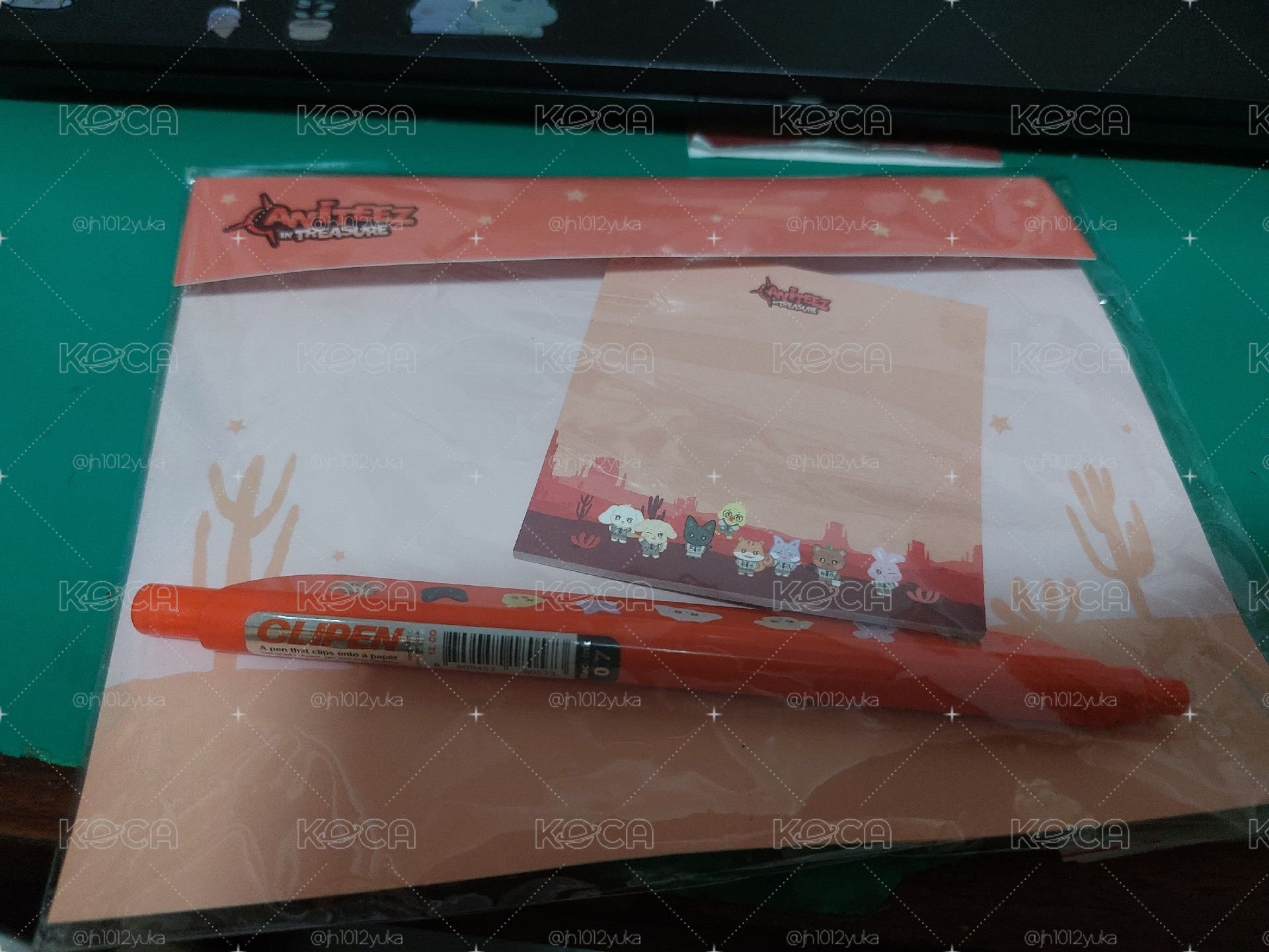 ateez 文具組