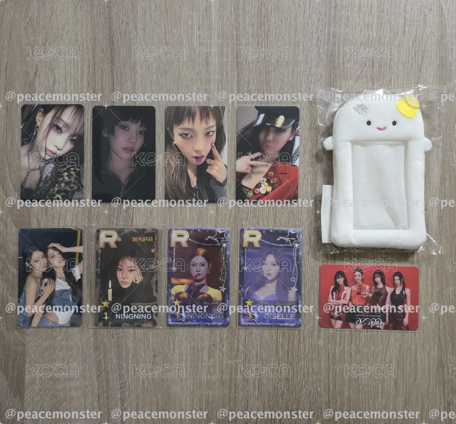 整圖售 全新 冬雪人卡套含綁物