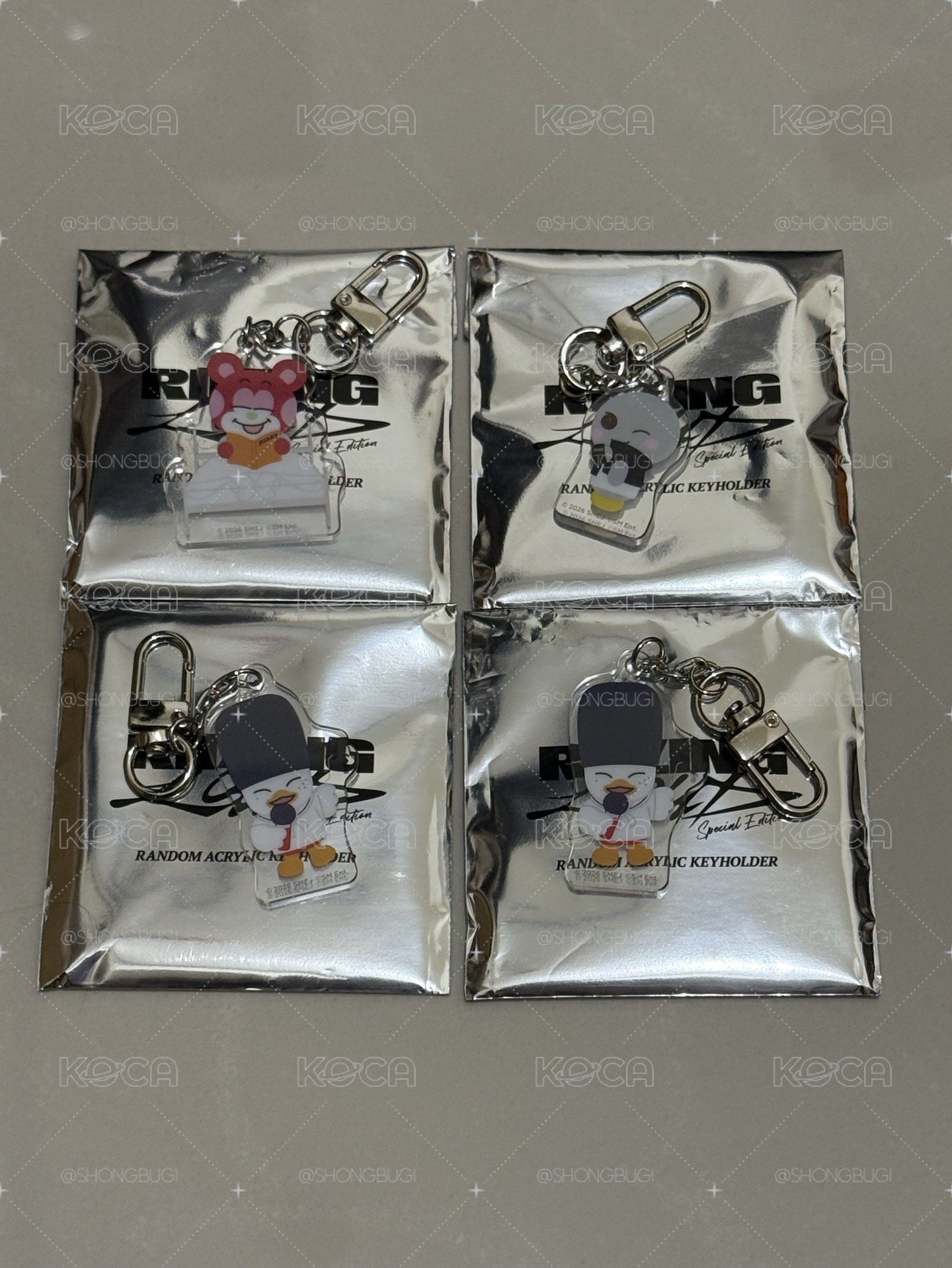RIIZE東蛋場週吊飾