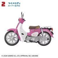 三麗鷗角色 ✕ HONDA Super Cub 食玩模型 扭蛋盲盒 