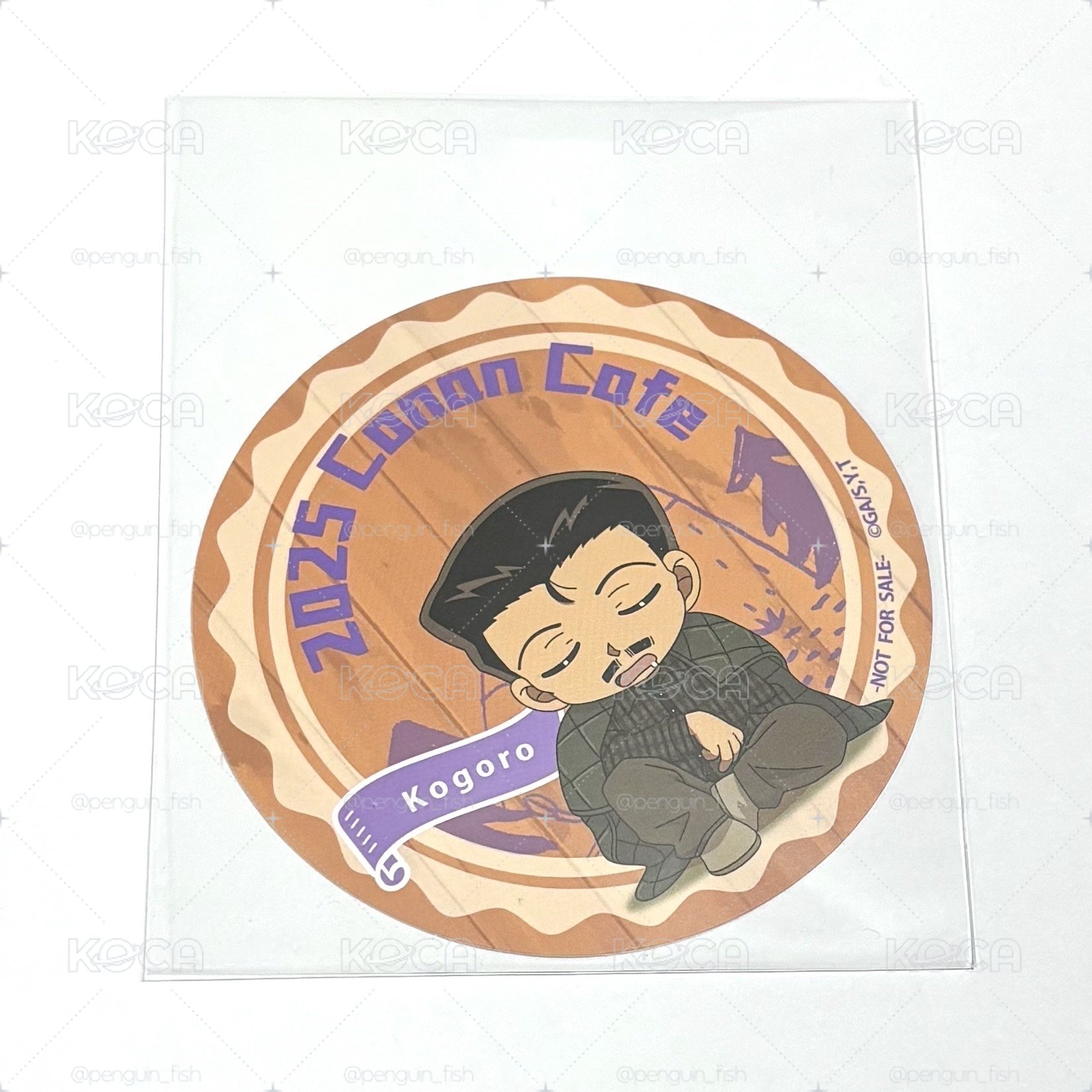 毛利小五郎｜Conan Café 杯墊 