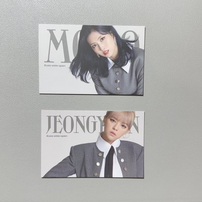 Eyes wide open 留言卡