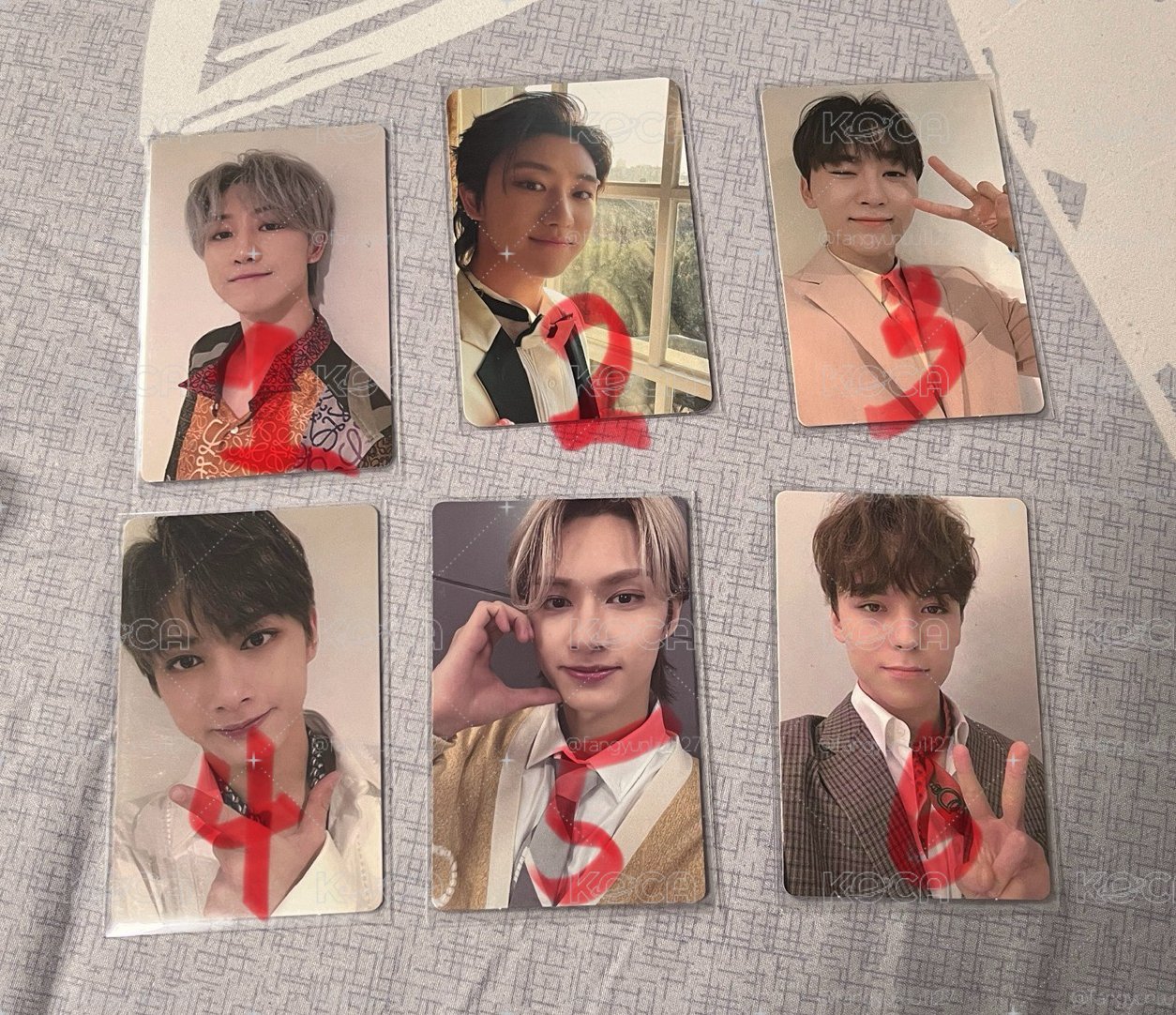 seventeen 專輯小卡