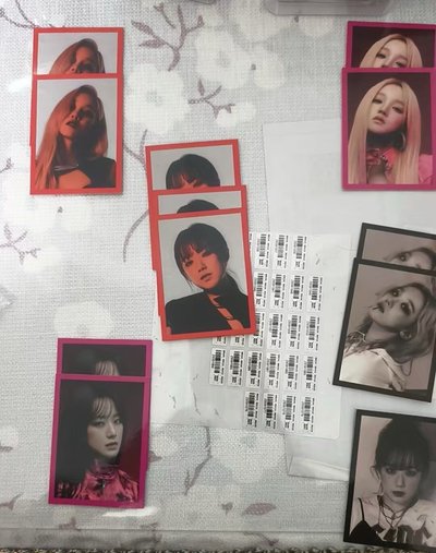 證件照 明信片 膠片 邀請卡 唇印卡等非小卡類周邊