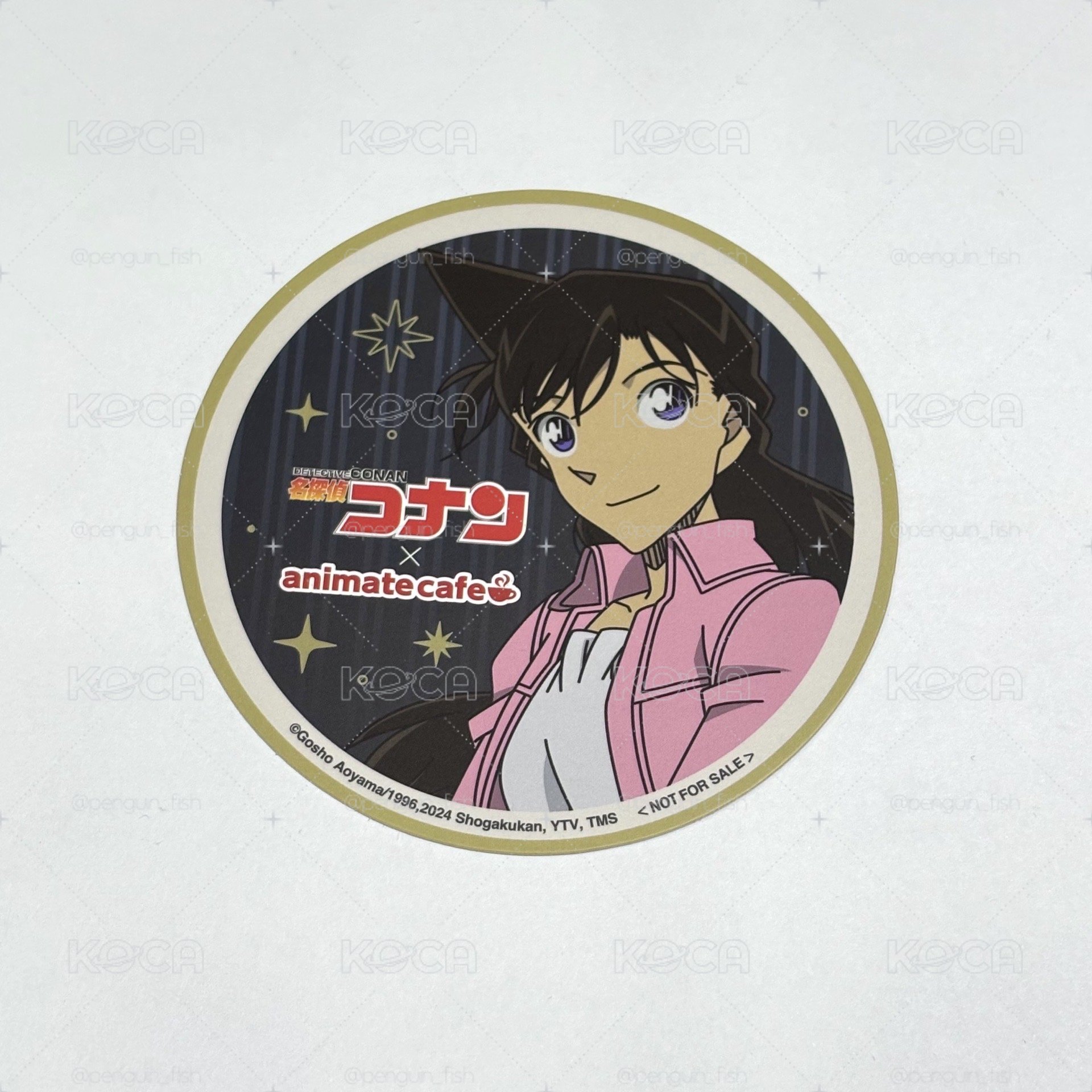 毛利蘭｜Conan Café 杯墊 