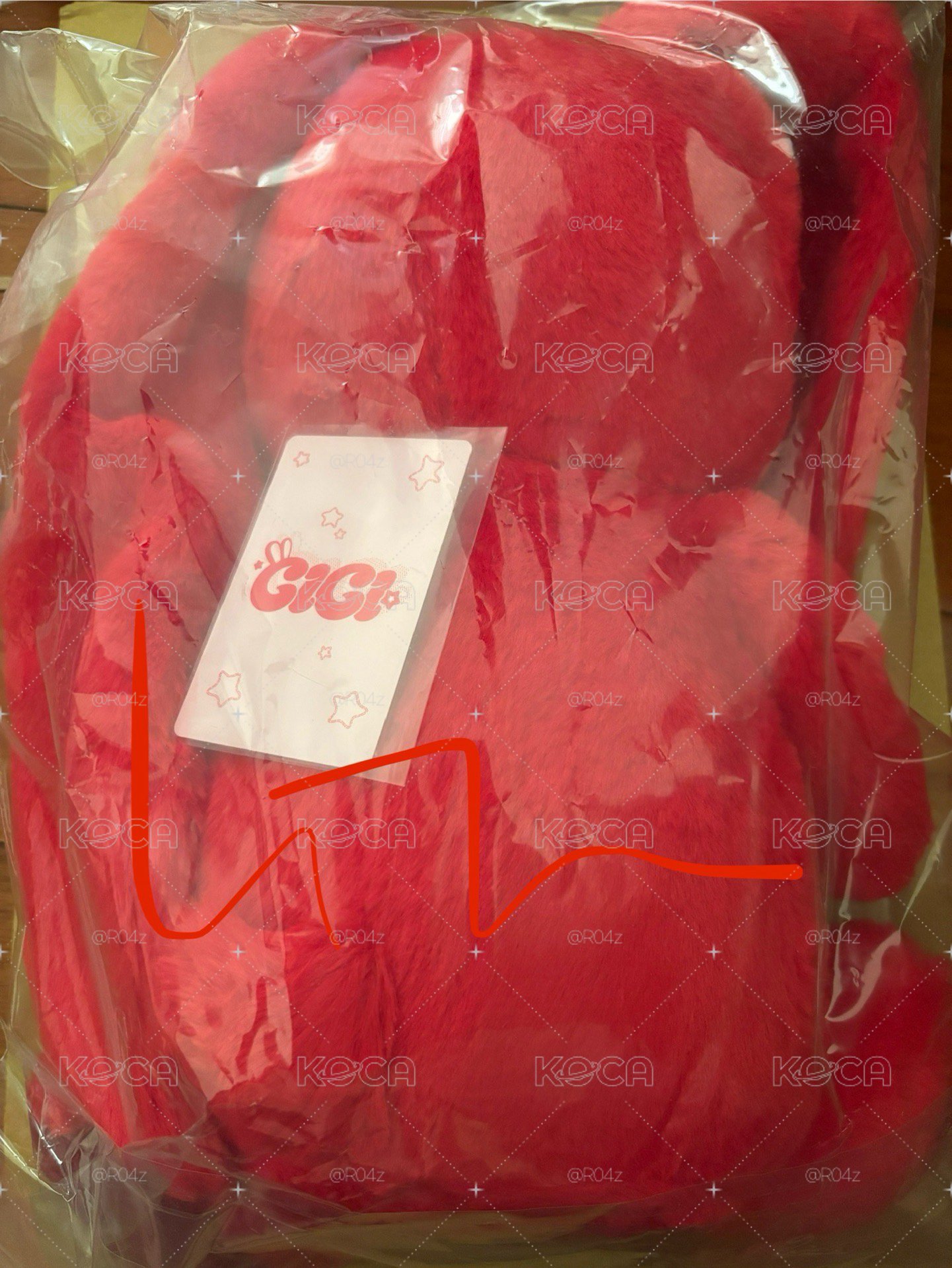 雨琦 Gigi 快閃店周邊娃娃 40公分娃娃 18公分娃娃 12公分娃娃