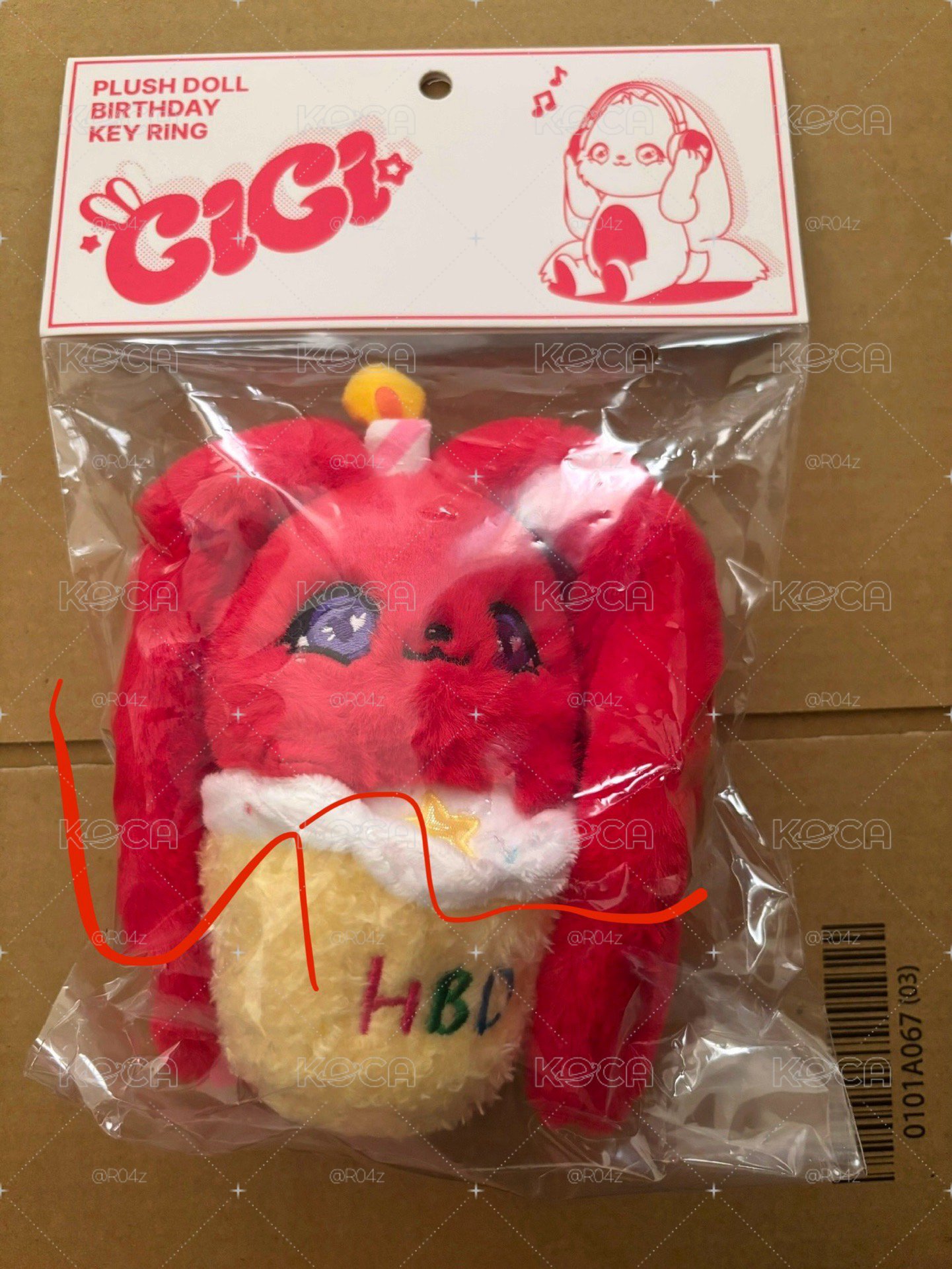 雨琦 Gigi 快閃店周邊娃娃 40公分娃娃 18公分娃娃 12公分娃娃