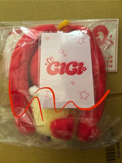 雨琦 Gigi 快閃店周邊娃娃 40公分娃娃 18公分娃娃 12公分娃娃