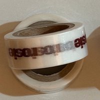 白色首爾安可扭蛋紙膠帶