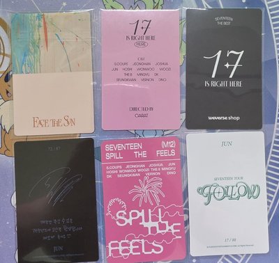 Jun 俊 專卡 隨機卡