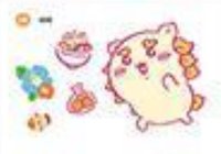 OLIVE YOUNG聯名 貼紙 獅薩