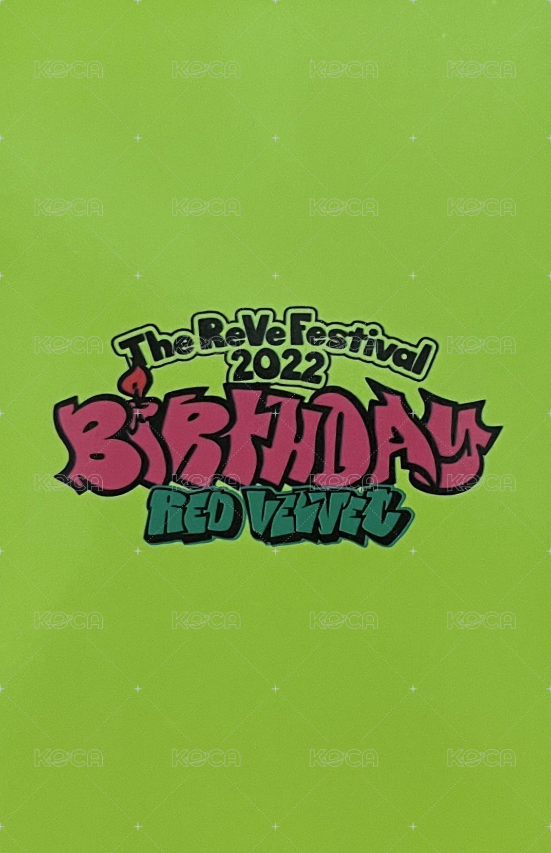 Birthday am 特典卡  背面