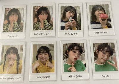 2021生日 周邊卡 DIY拍立得 Yena