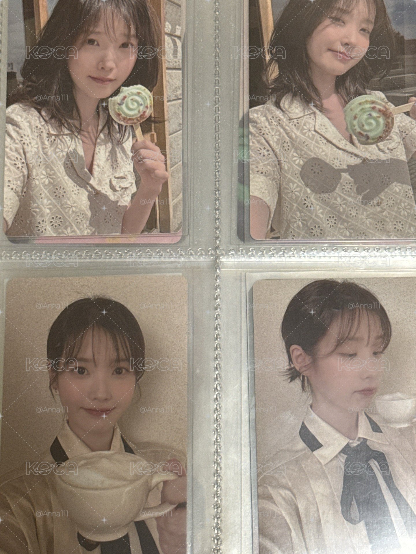 IU年曆小卡