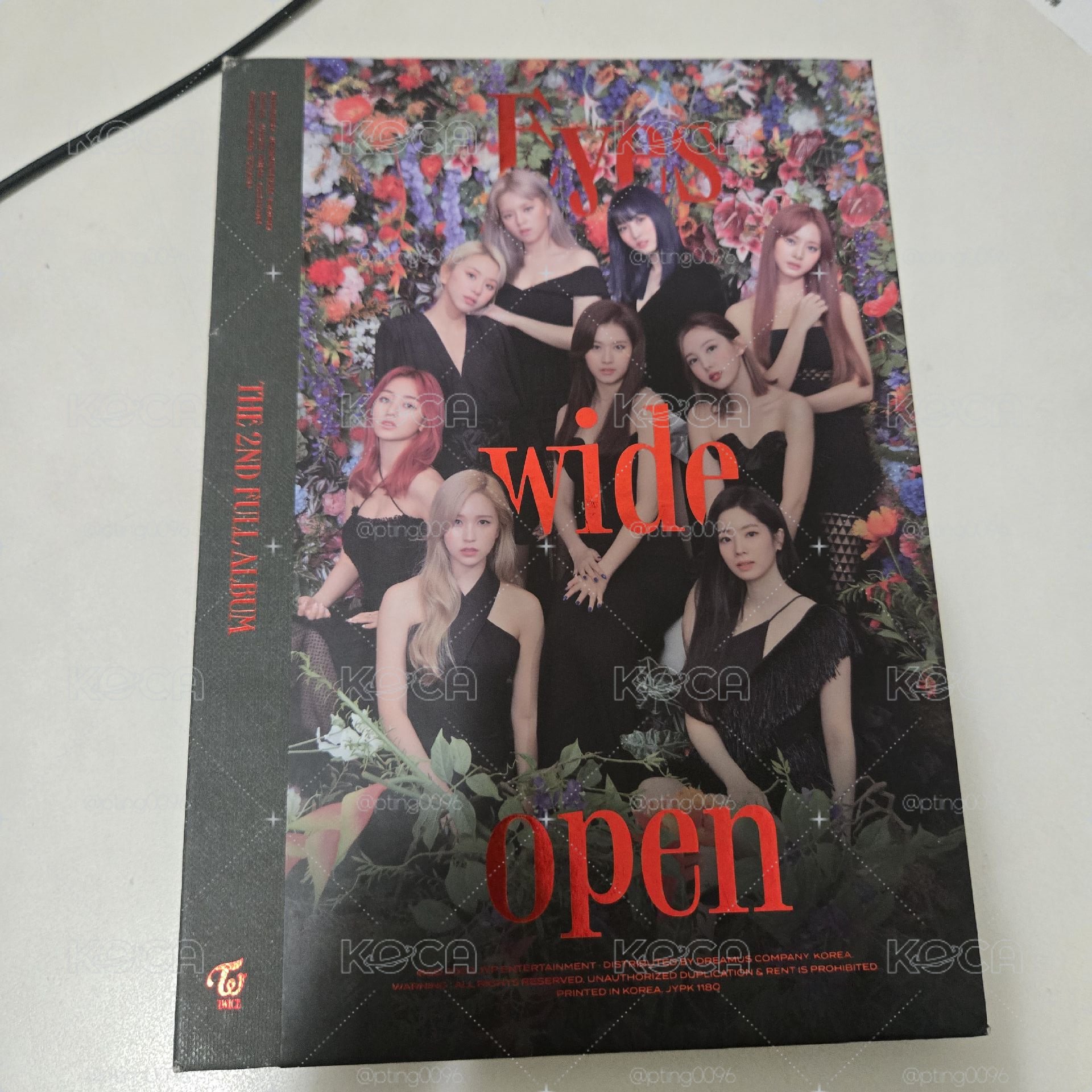 Twice Eyes wide open 空專