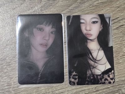 aespa dirty work 專卡/預售卡 柚吉寧