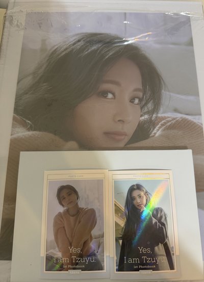 TWICE 子瑜寫真 YES I am Tzuyu 特典卡