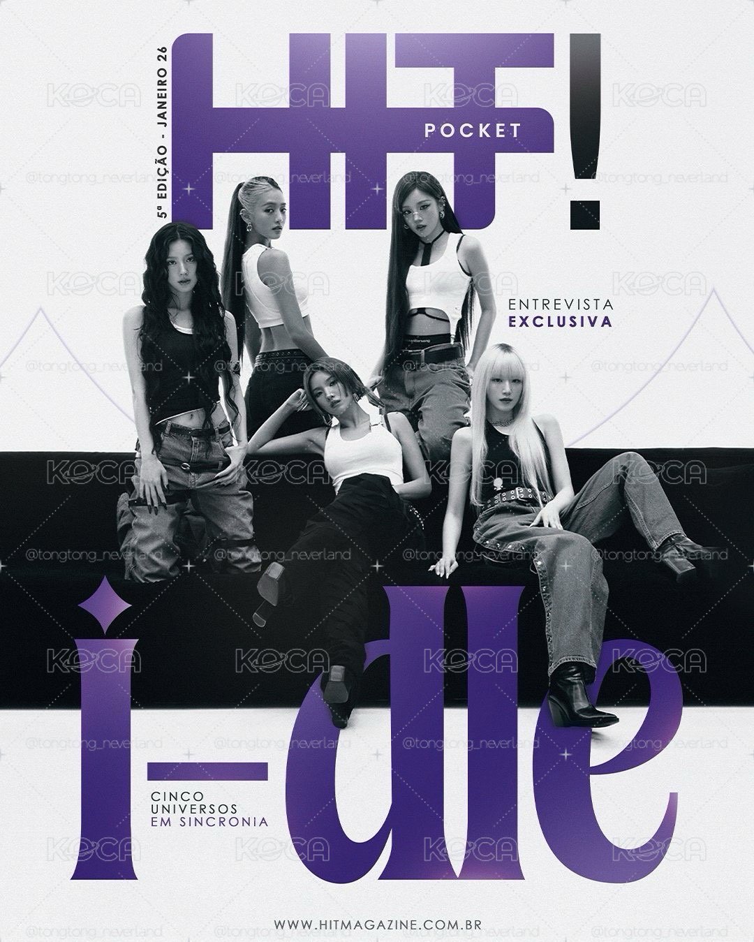 i-dle 巴西雜誌mono 雜誌+卡
