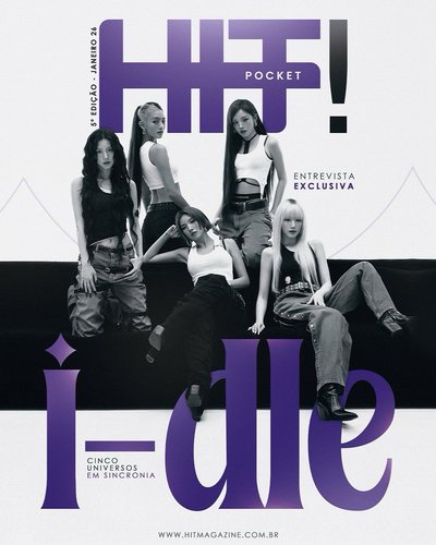 i-dle 巴西雜誌mono 雜誌+卡