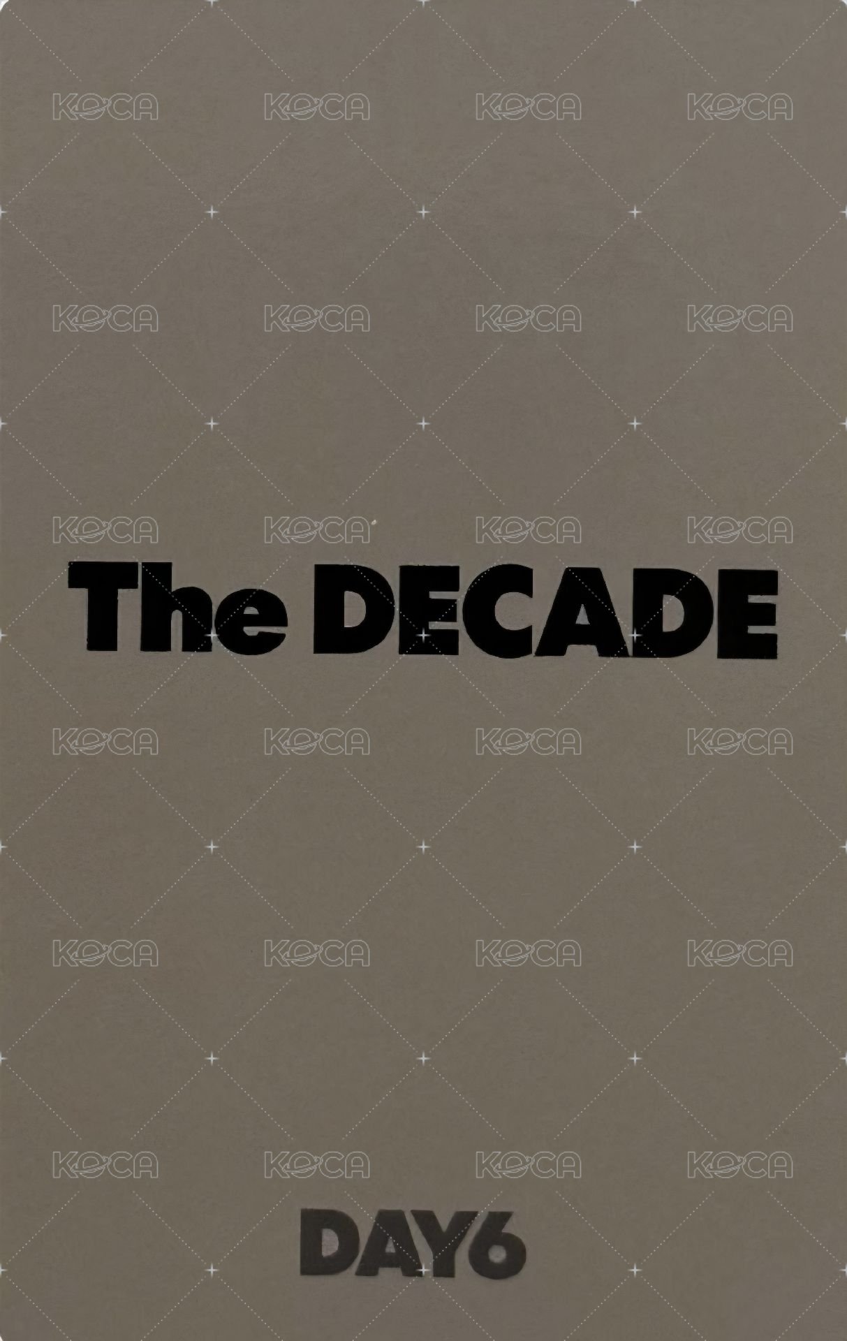 正四 mk 特典卡  背面