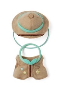 娃衣（帽子+領巾+衣服）