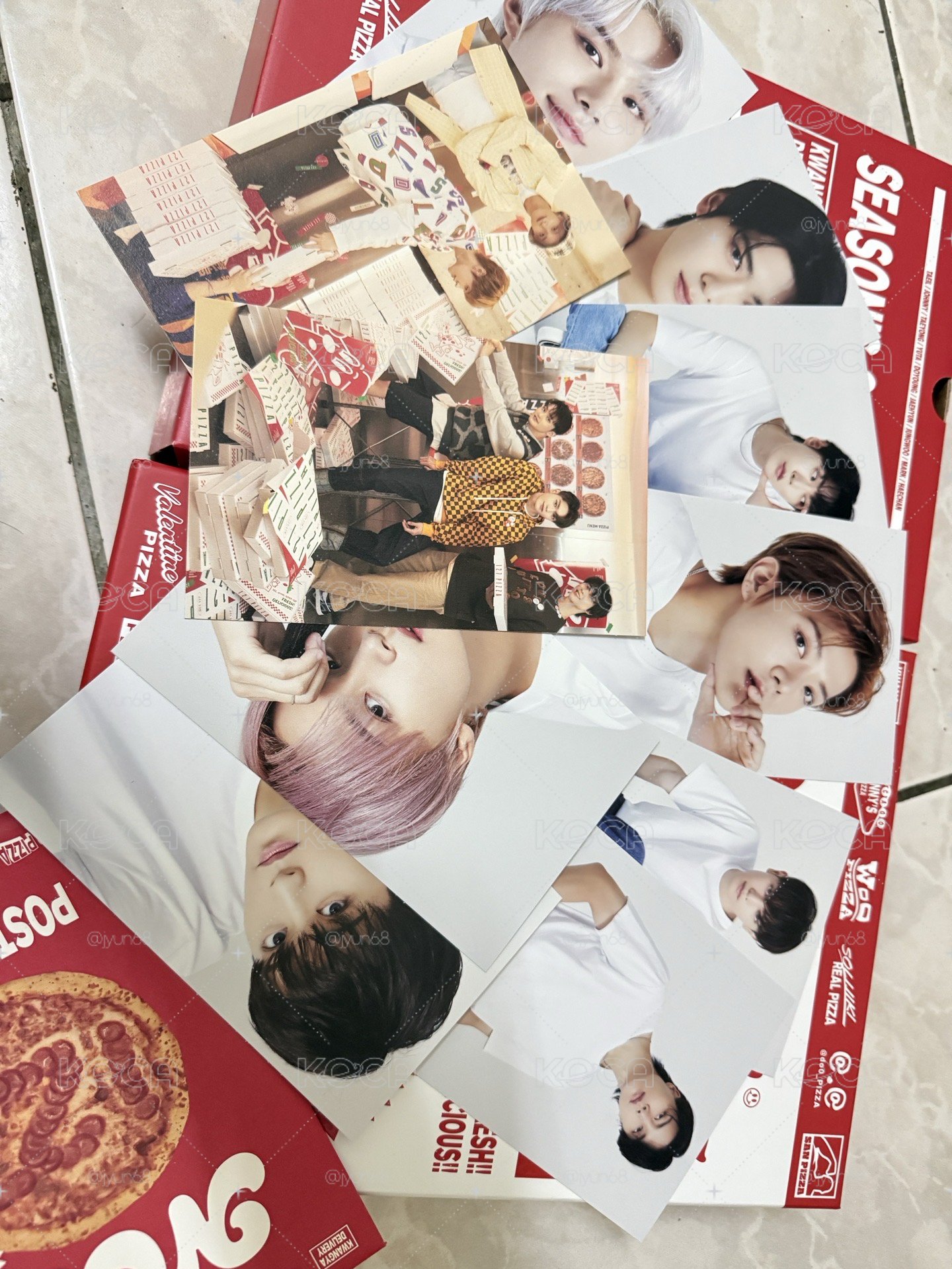 NCT127 2022季節問候明信片組