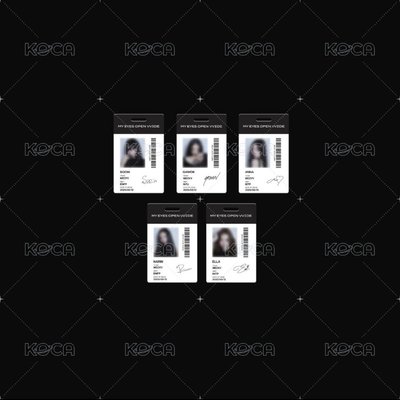 迷一 姓名牌 MEOVV EMPLOY ID CARD Gawon含小卡