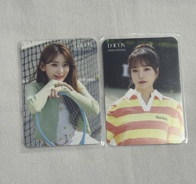 舊DICON 日版 雜誌卡 雙面卡 櫻花 柔理