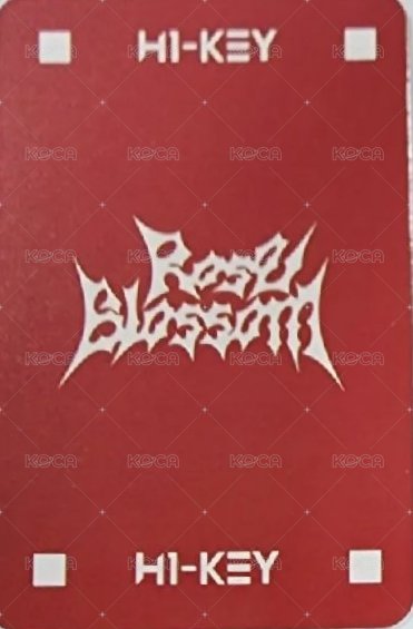 迷你一 sw 簽售卡  背面