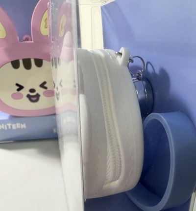 MINITEEN伸縮鑰匙扣零錢包