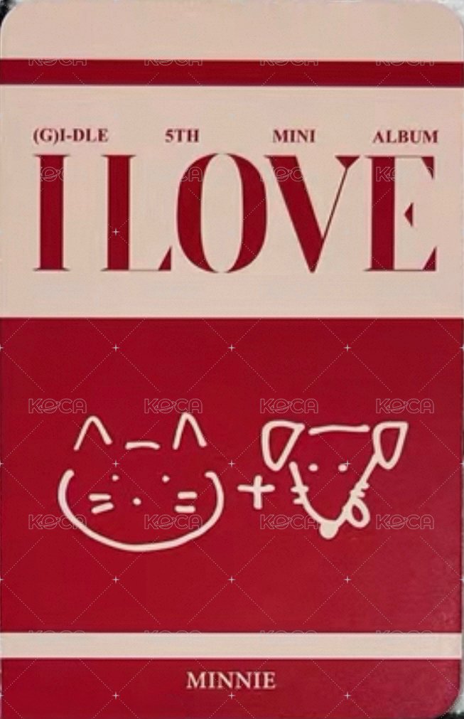 I LOVE 楠藝 1.0 特典卡  背面