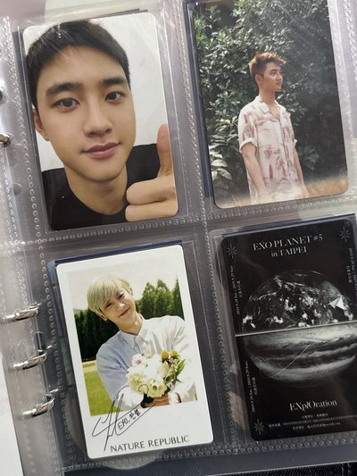 EXO 專卡 代言卡