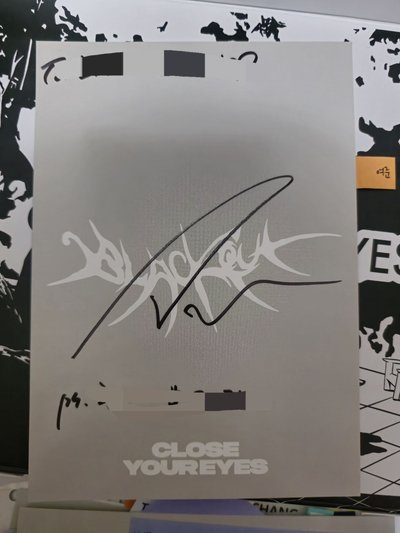 CYE 親簽撕頁 小紙條