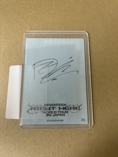 燦 RIGHT HERE 隨機卡 