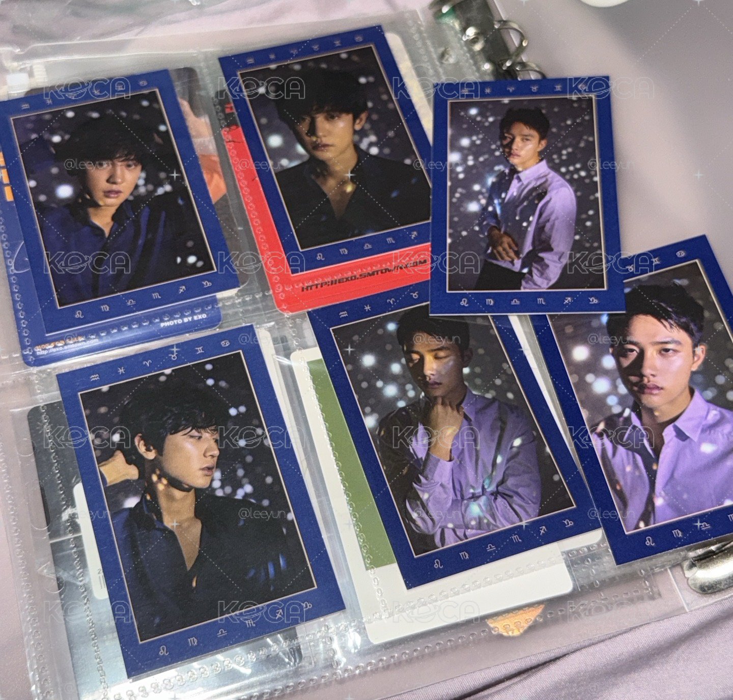 EXO 2019 年曆卡