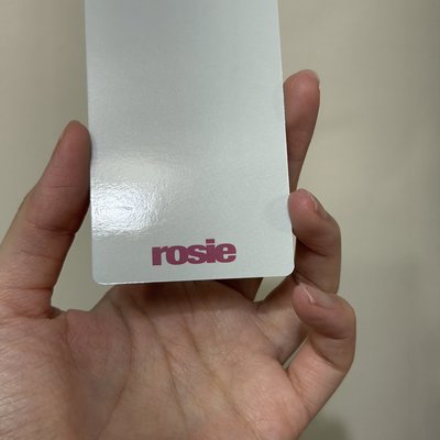 rosie初回限定盤全新未拆+專卡+東京快閃滿額卡
