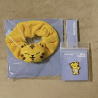 🐯髮圈+胸針